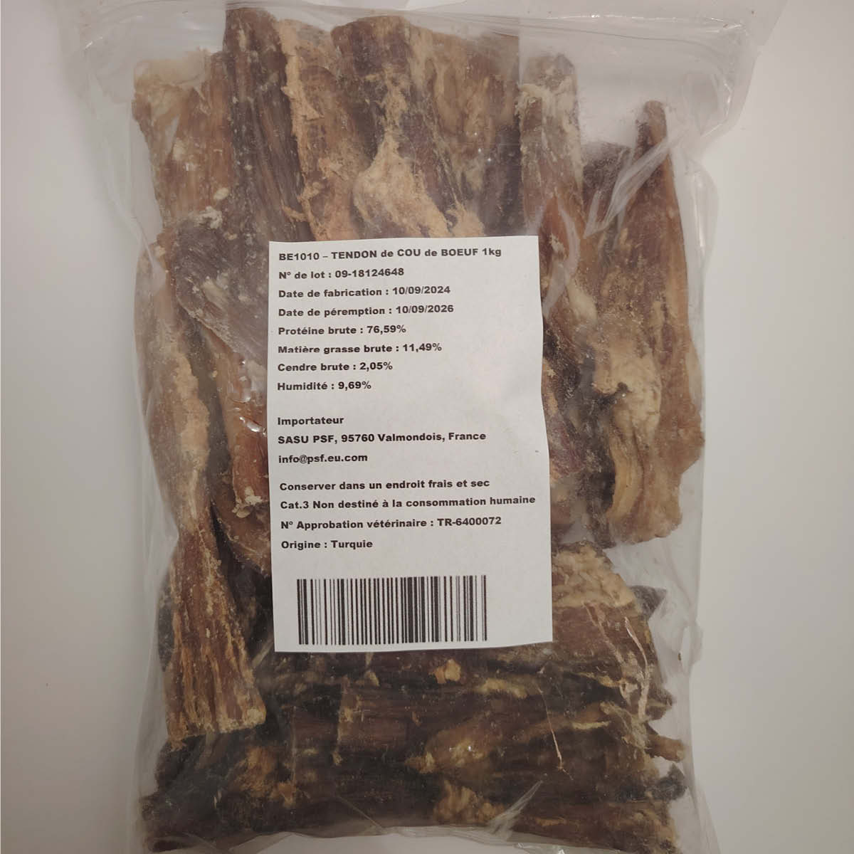 Tendon de cou de bœuf