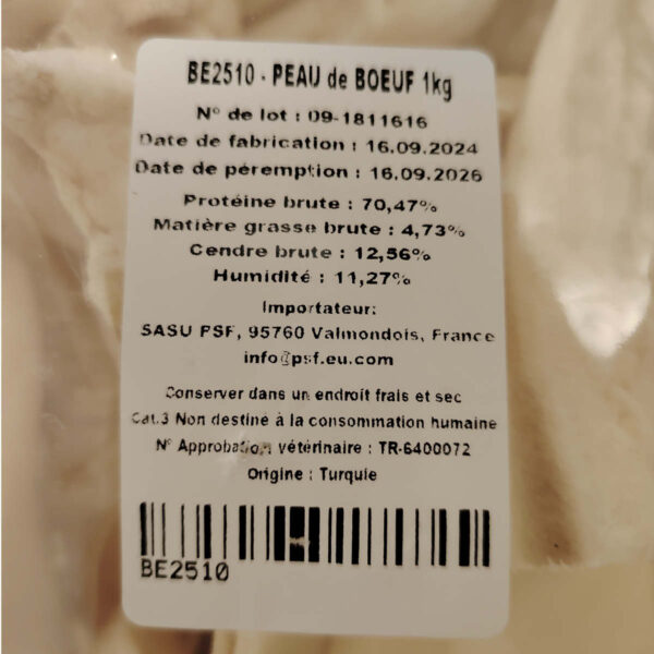 Peau de bœuf