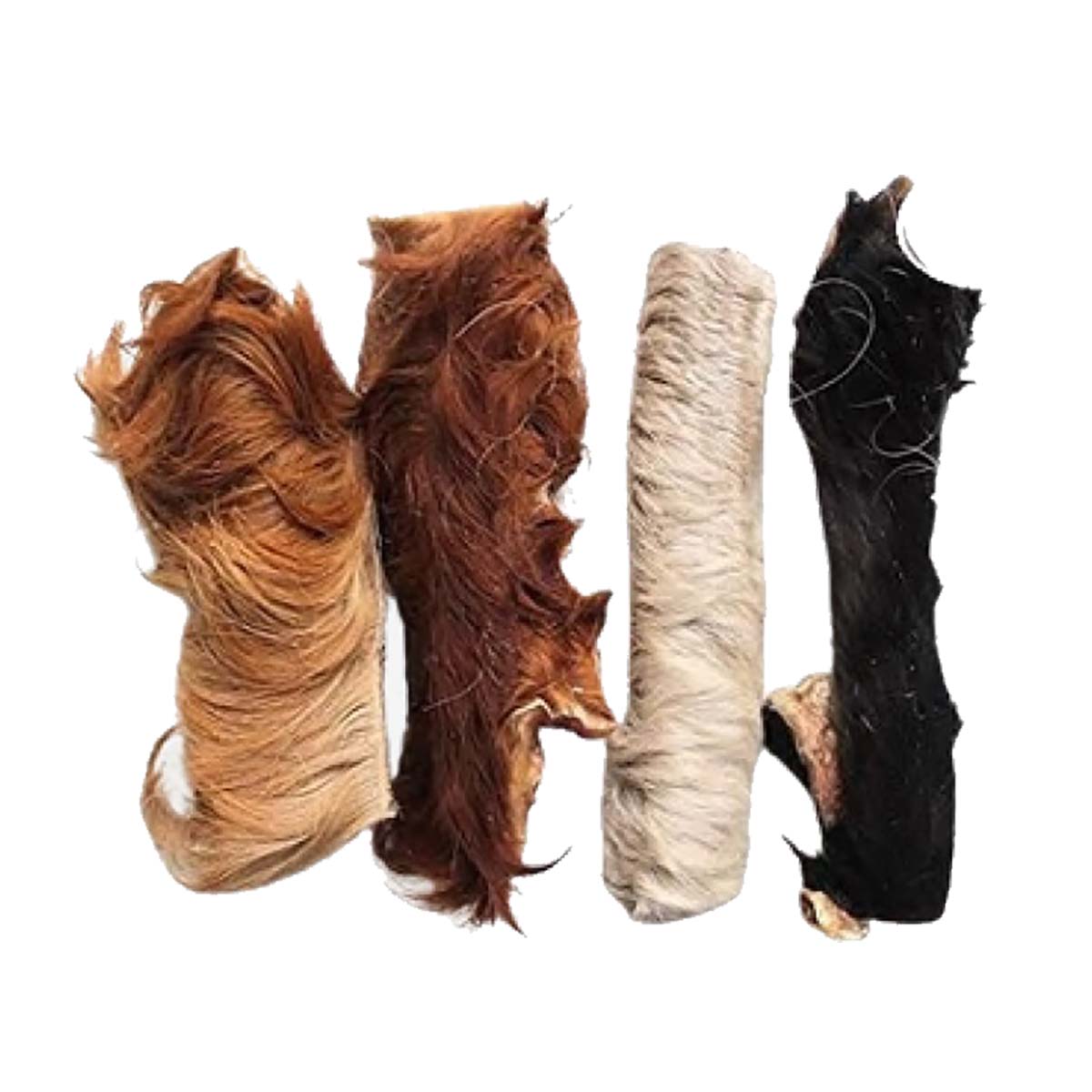 Peau de bœuf avec poils