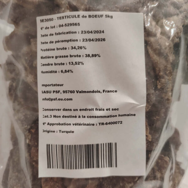 Testicule de bœuf