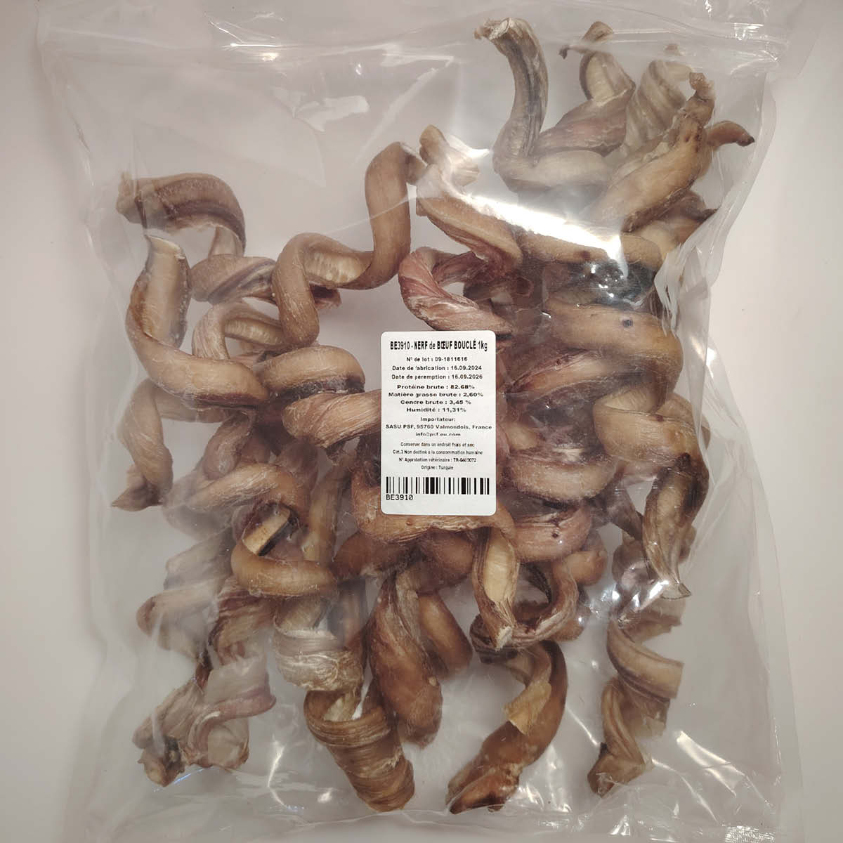 Nerf de bœuf bouclé Nerf de bœuf bouclé