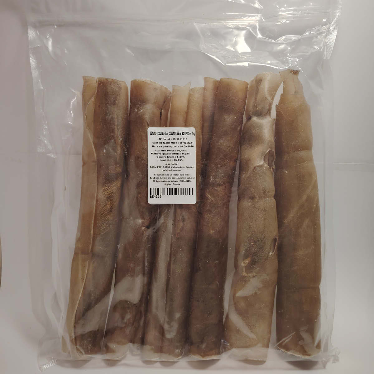 Rouleau de collagène de bœuf