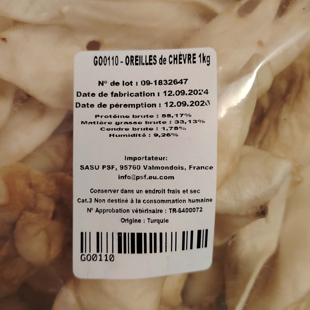Oreilles de chèvre