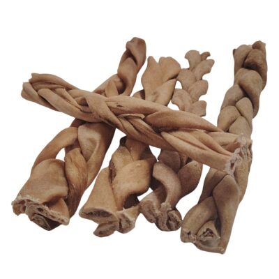 Peau de chèvre tressée