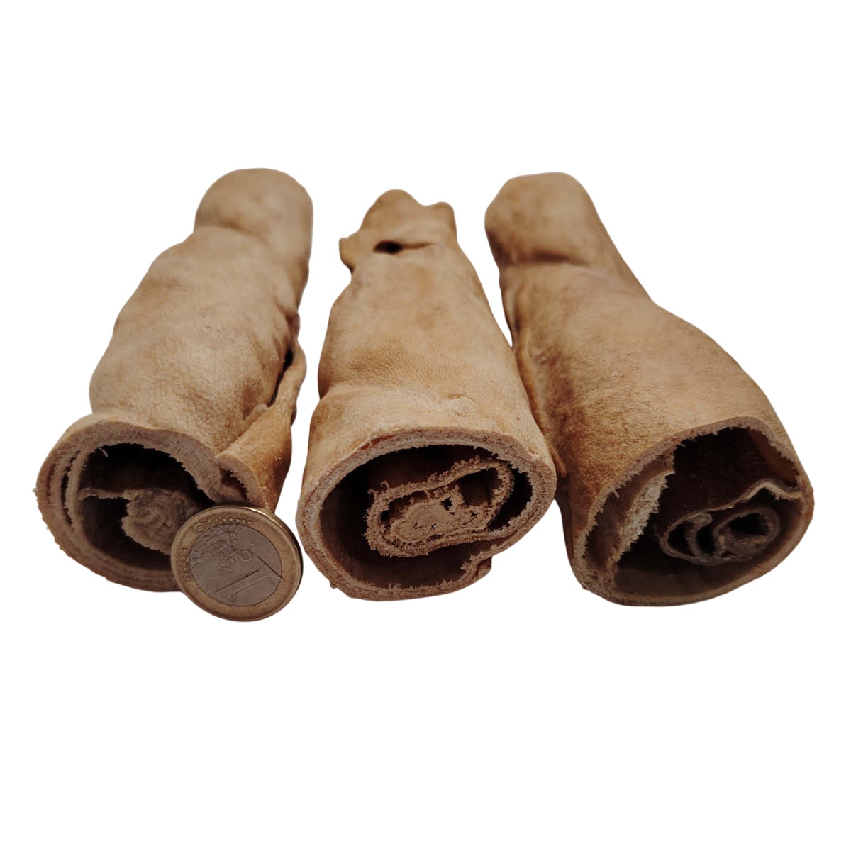 Peau de chèvre roulée