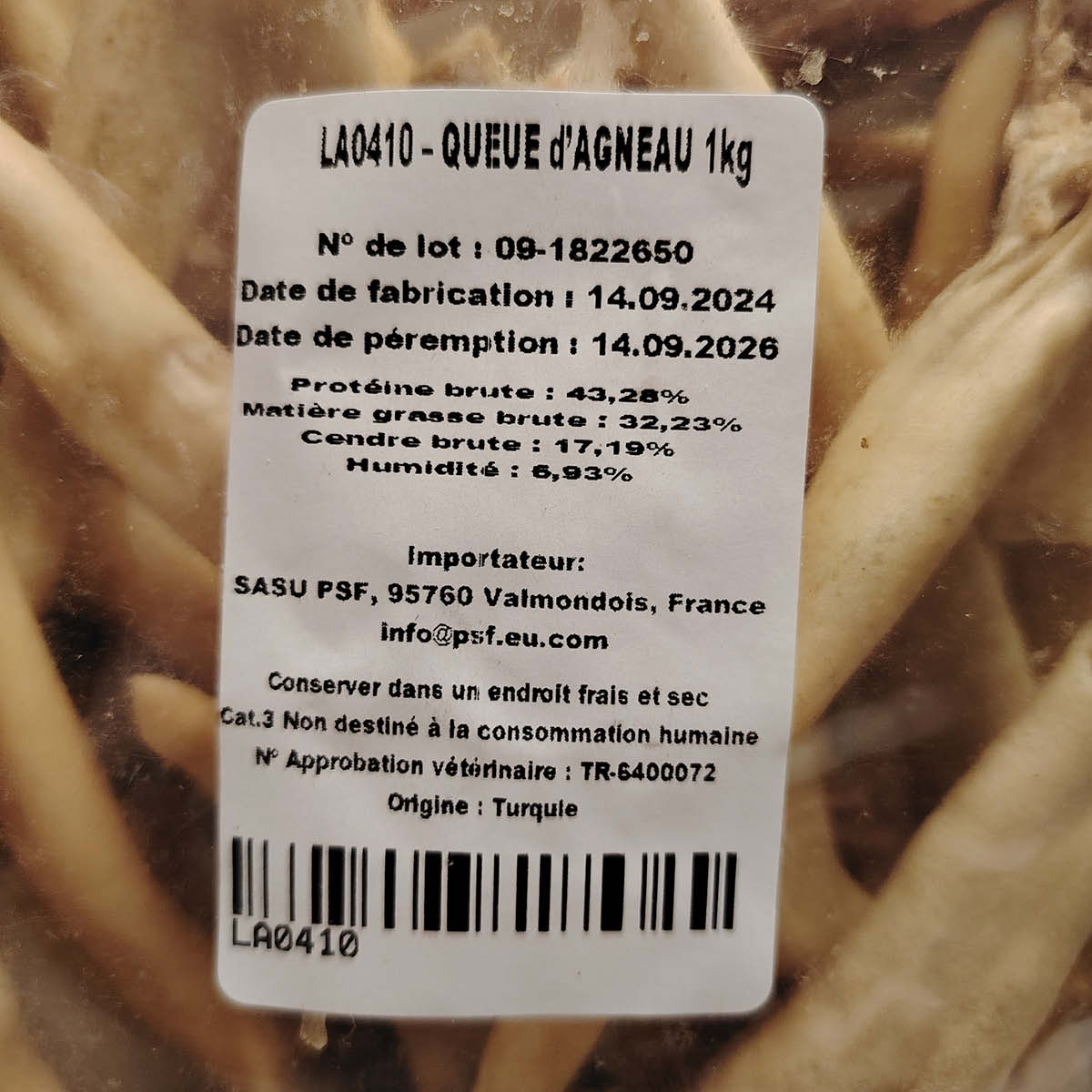 Queue d'agneau Queue d'agneau