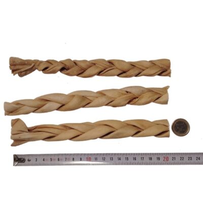 Peau d'agneau tressée