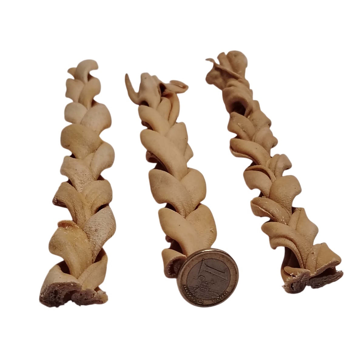 Peau d'agneau tressée