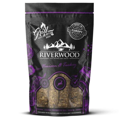 Riverwood Grillmaster Friandises Chien Chevreuil & Dinde 100g