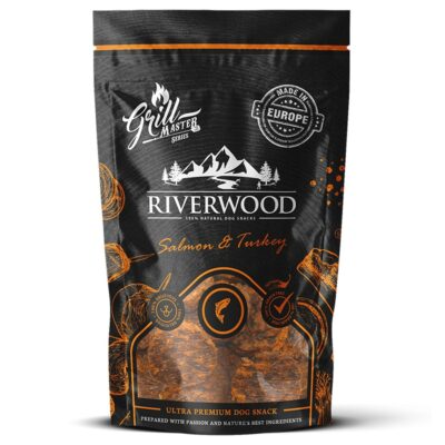 Riverwood Grillmaster Friandises Chien Saumon & Dinde 100g