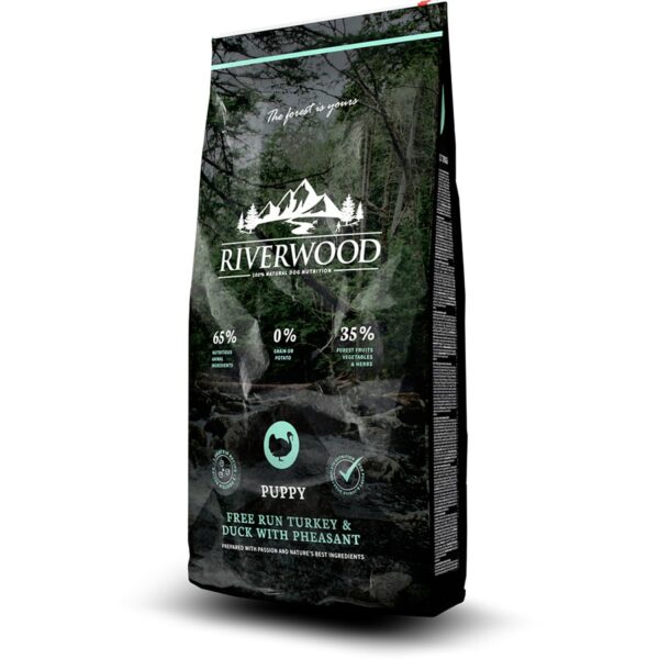 Riverwood Croquettes Sans Céréales pour Chiot