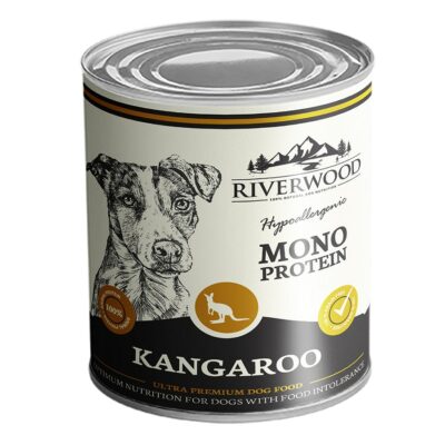Riverwood Pâtée Pour Chiens Mono Protéine au Kangourou 400gr