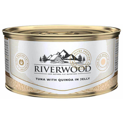 Riverwood Pâté pour Chats - Thon & Quinoa 85g
