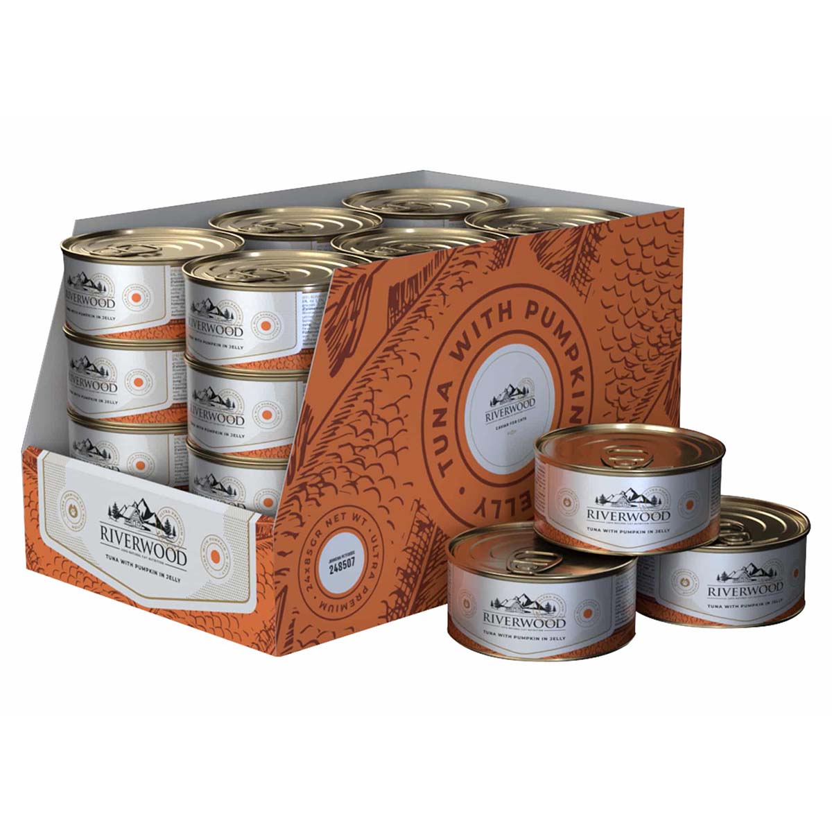 248.507 - Pâté - Thon & Citrouille Boite