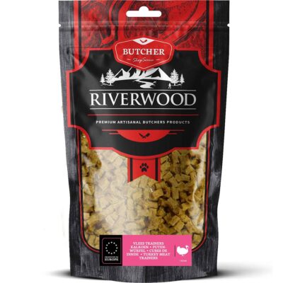Riverwood Friandises Educatives Cubes de Dinde 150g