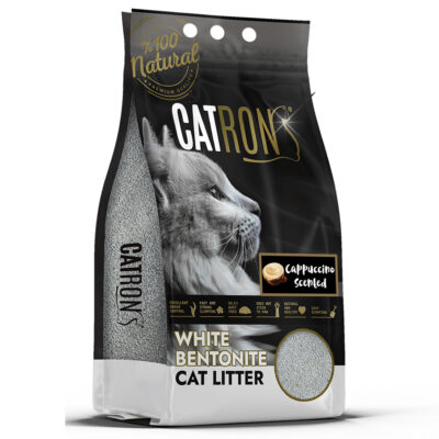 Catron Litière pour Chat Agglomérant Cappuccino 5L