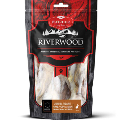 Riverwood Oreilles de Lapin avec Poils 100g