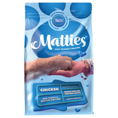 Matties Croquettes pour Chiot & Junior - Poulet 3kg