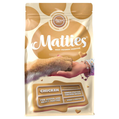 Matties Croquettes pour Chien Senior & Light - Poulet 3kg