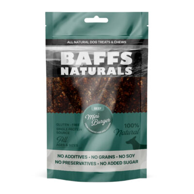 Baffs Naturals - Mini Burgers de Bœuf 100g