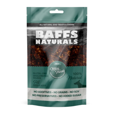 Baffs Naturals - Cubes Educatif de Bœuf 100g