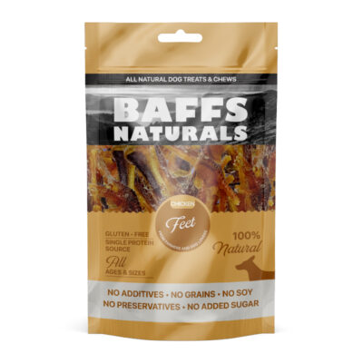 Baffs Naturals - Pattes de Poulet 100g