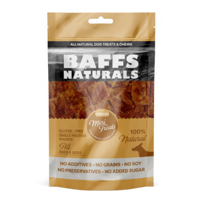Baffs Naturals - Cubes Educatif de Poulet 100g
