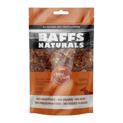 Baffs Naturals - Cubes Educatif d'Agneau 100g
