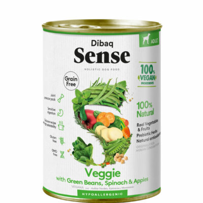 Dibaq Sense Alimentation Humide pour Chien - Veggie 380g