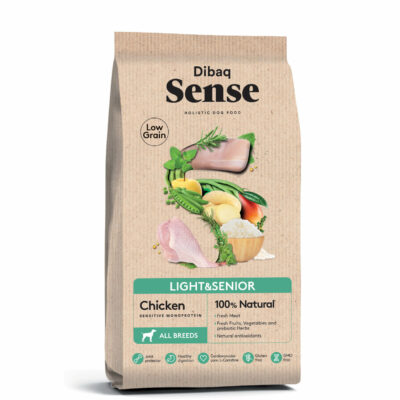 Dibaq Sense Croquettes Sans Gluten Chien Senior - Poulet 2kg