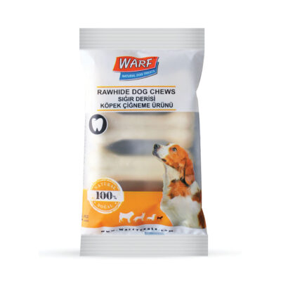 Warf Naturals Os Pressé Blanc pour Chien - XS
