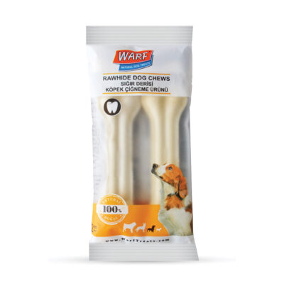 Warf Naturals Os Pressé Blanc pour Chien - S