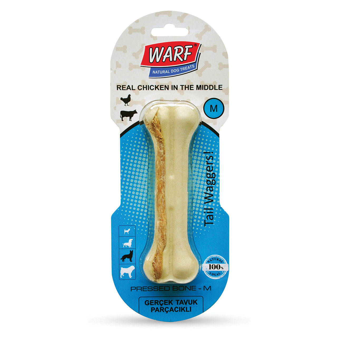 6068 - Os Pressé avec Poulet 15,5cm - M