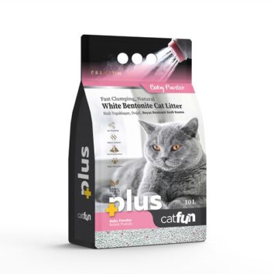 CatFun+ Litière pour chat Poudre de Bébé