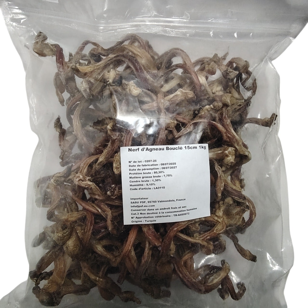 Nerf d'Agneau Bouclé