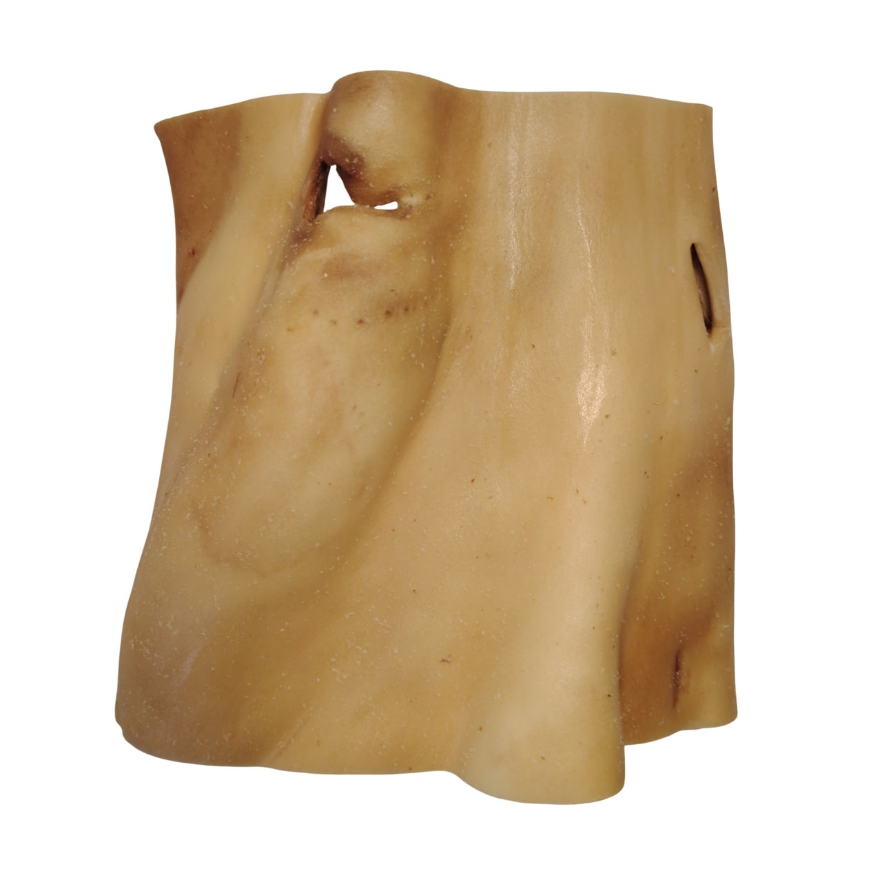 Plaque de Peau de Tête de Bœuf 20x20cm