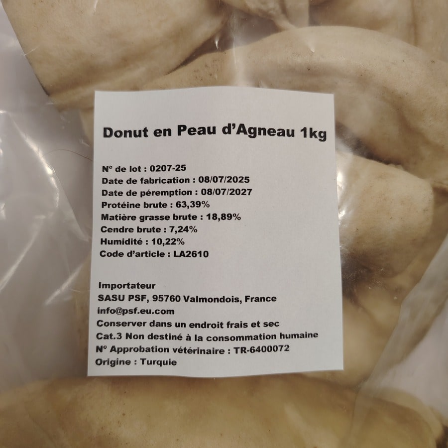 Donut en Peau d'Agneau Donut en Peau d'Agneau