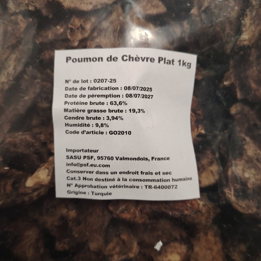 Poumon de Chèvre Plat