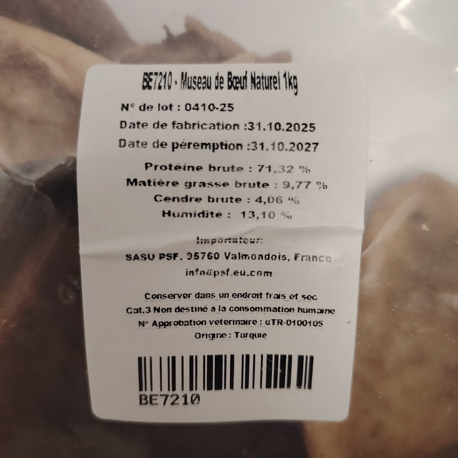 Museau de Bœuf Naturel