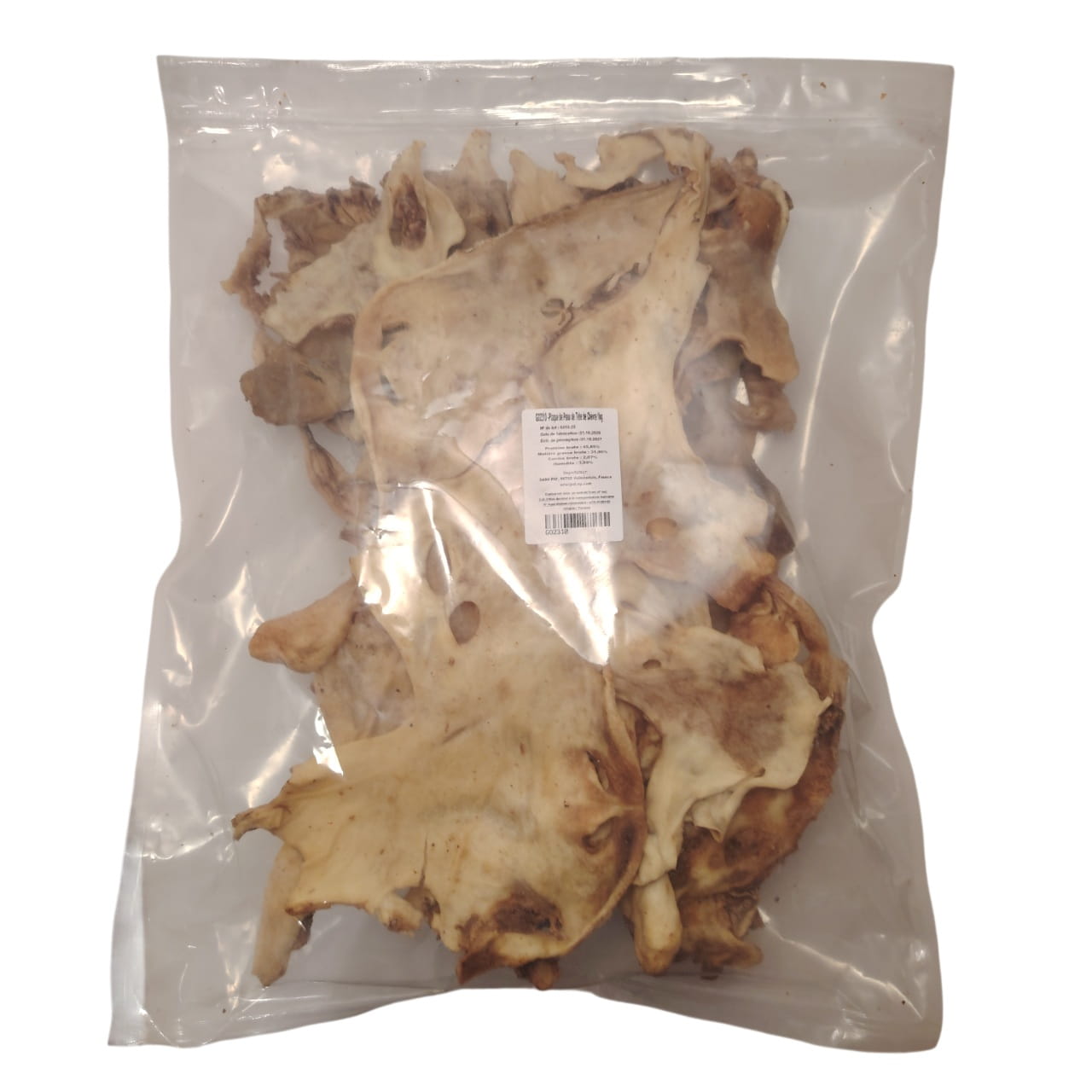 Plaque de Peau de Tête de Chèvre