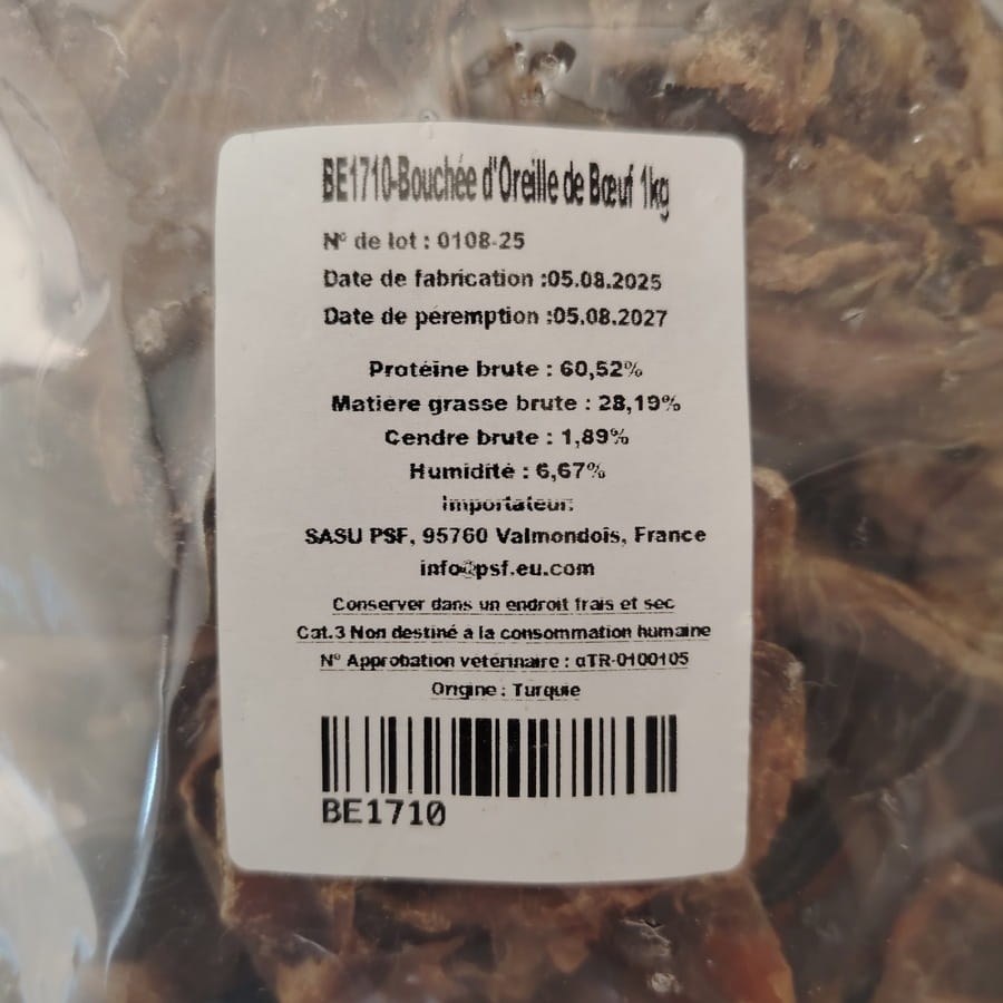 Bouchée d'Oreille de Bœuf