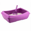 Bac a Litiere Ouvert S Fuchsia