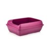 Bac a Litiere Ouvert avec Tamis Fix S Fuchsia 1