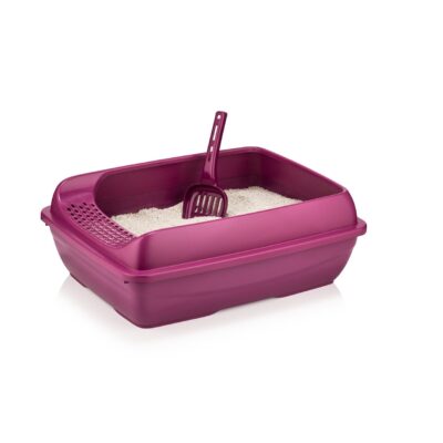 Alternative view of Bac à Litière Ouvert pour Chat avec Bord Filtrant