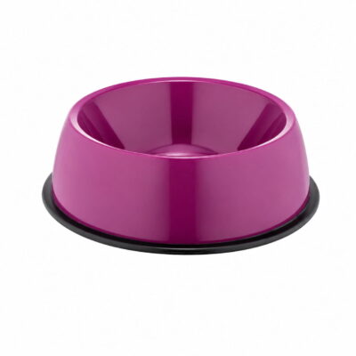 Gamelle Ronde Antidérapante pour Chat et Chien - Grande